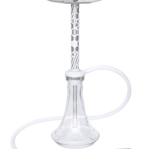 Embery Mono-H 4.0 Hookah - Silver/Snow