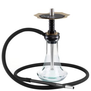 Embery Flip Hookah - Gold Black