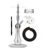 Alite Bash Lounge Hookah - Silver