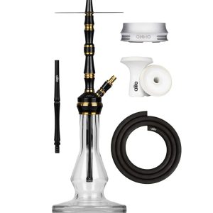 Alite Swiss Lounge Hookah - Black/Gold