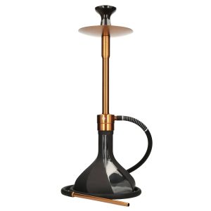 El-Badia Octagon Hookah - Dark Gold