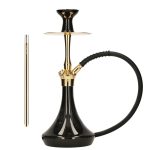 El-Badia C5 V2 Hookah - Shiny Gold