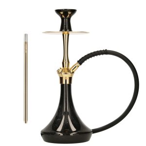 El-Badia C5 V2 Hookah - Shiny Gold