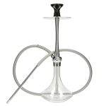 El-Badia C7 V2 Hookah - Silver Chrome