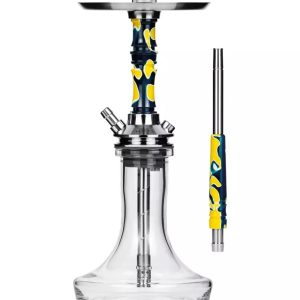 Moze Breeze Pro Candy Line Hookah - Blue/Yellow