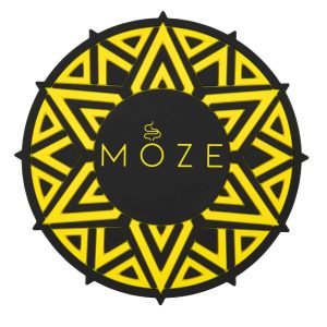 Moze Hookah Coaster - Yellow