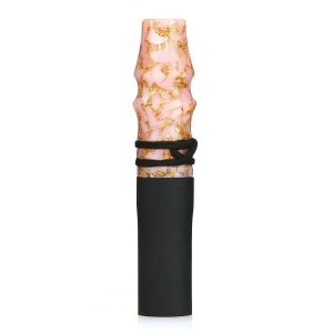 Moze Gold Line Mouth Tip - Pink