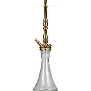 Moze Tradi L Standard Glass Shisha - Gold