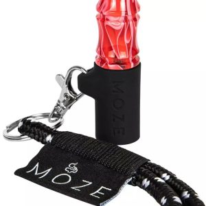 Moze Wavy Line Mouthtip - Red