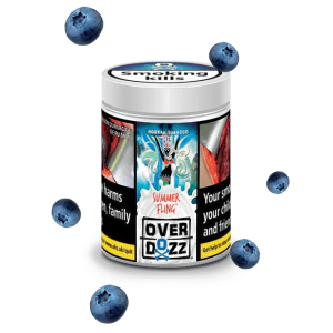OverDozz Summer Fling (Blueberries and Mint) Flavour
