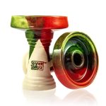 OverDozz Premium Phunnel Bowl G1 (Starbuzz Nar Compatible) - Red over White