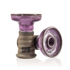 OverDozz Premium Phunnel Bowl G2-B Black Clay - Lilac