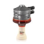 OverDozz Premium Phunnel Bowl G1 (Starbuzz Nar Compatible) - Burgundy over White