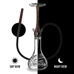 Wookah Lumi Red Mastercut Comet Hookah