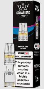 Al Fakher Mini 3k Refill Pods 20mg Flavour - Blue Blast