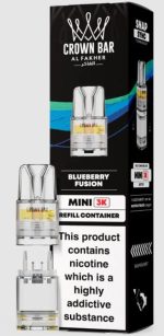 Al Fakher Mini 3k Refill Pods 20mg Flavour - Blueberry Cherry
