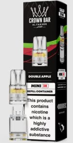 Al Fakher Mini 3k Refill Pods 20mg Flavour - Cold Blue