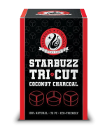 Starbuzz Tri-Cut Coconut Charcoal - 72Pcs